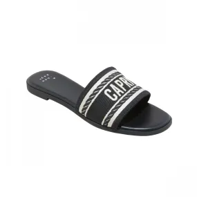 A New Day Womens Capri Nat Slide Sandals 89279352 Black 7M