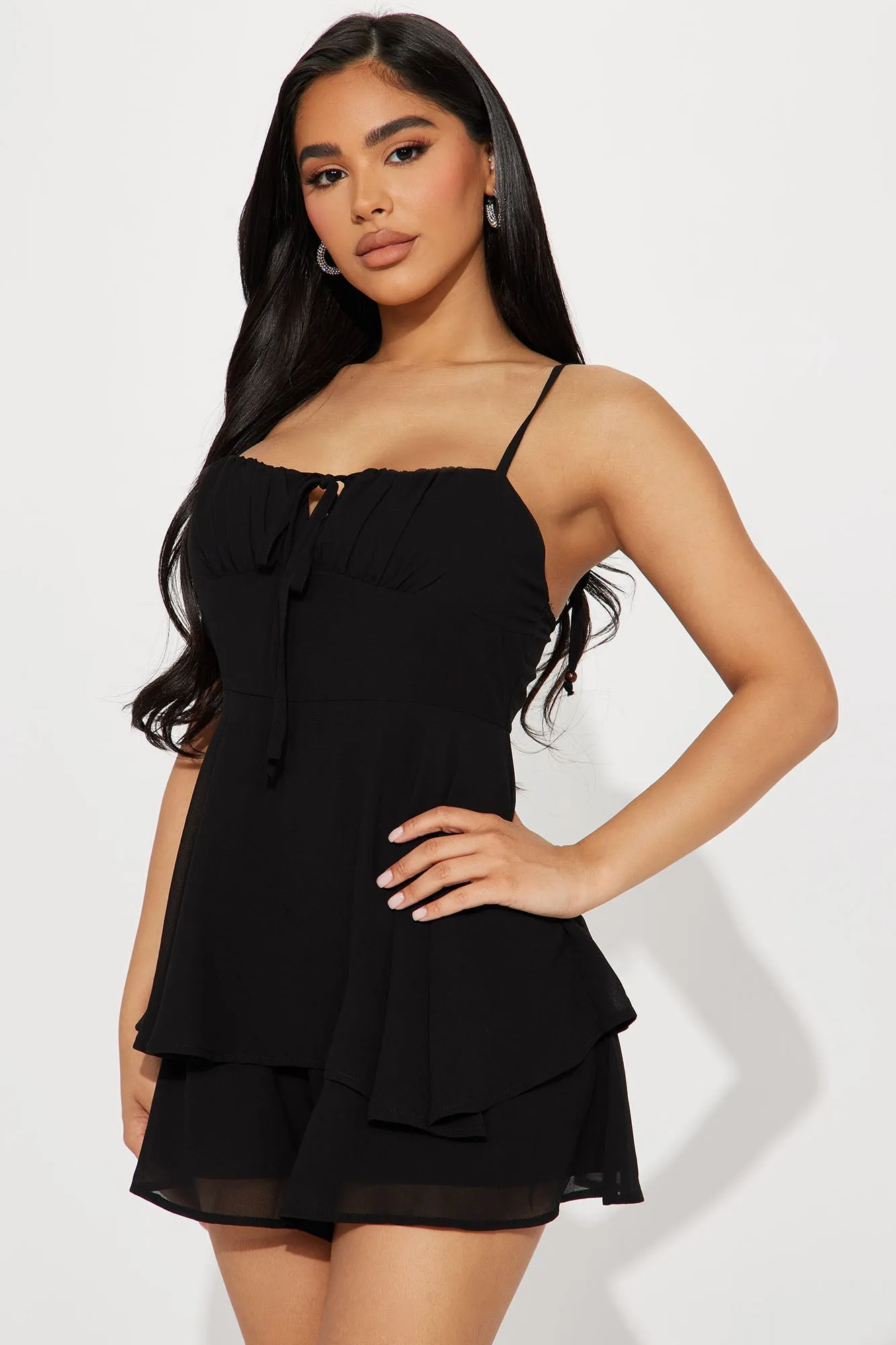 Adalynn Romper - Black