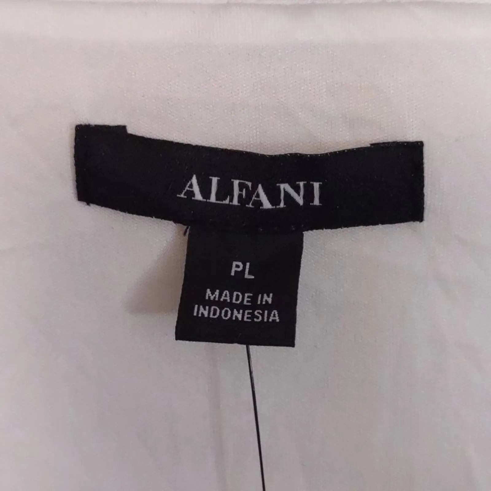 Alfani Floral Print Pleat Sleeve Top Petite Large