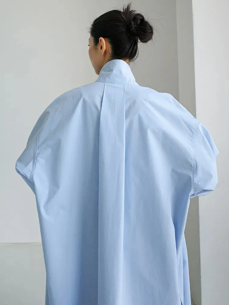 Anastasia Casual Long Oversized Blouse