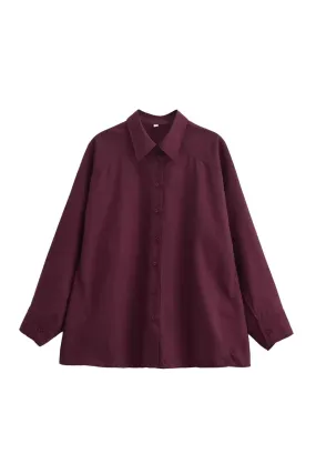 'Ava' Casual Linen Blend Raglan Shirt