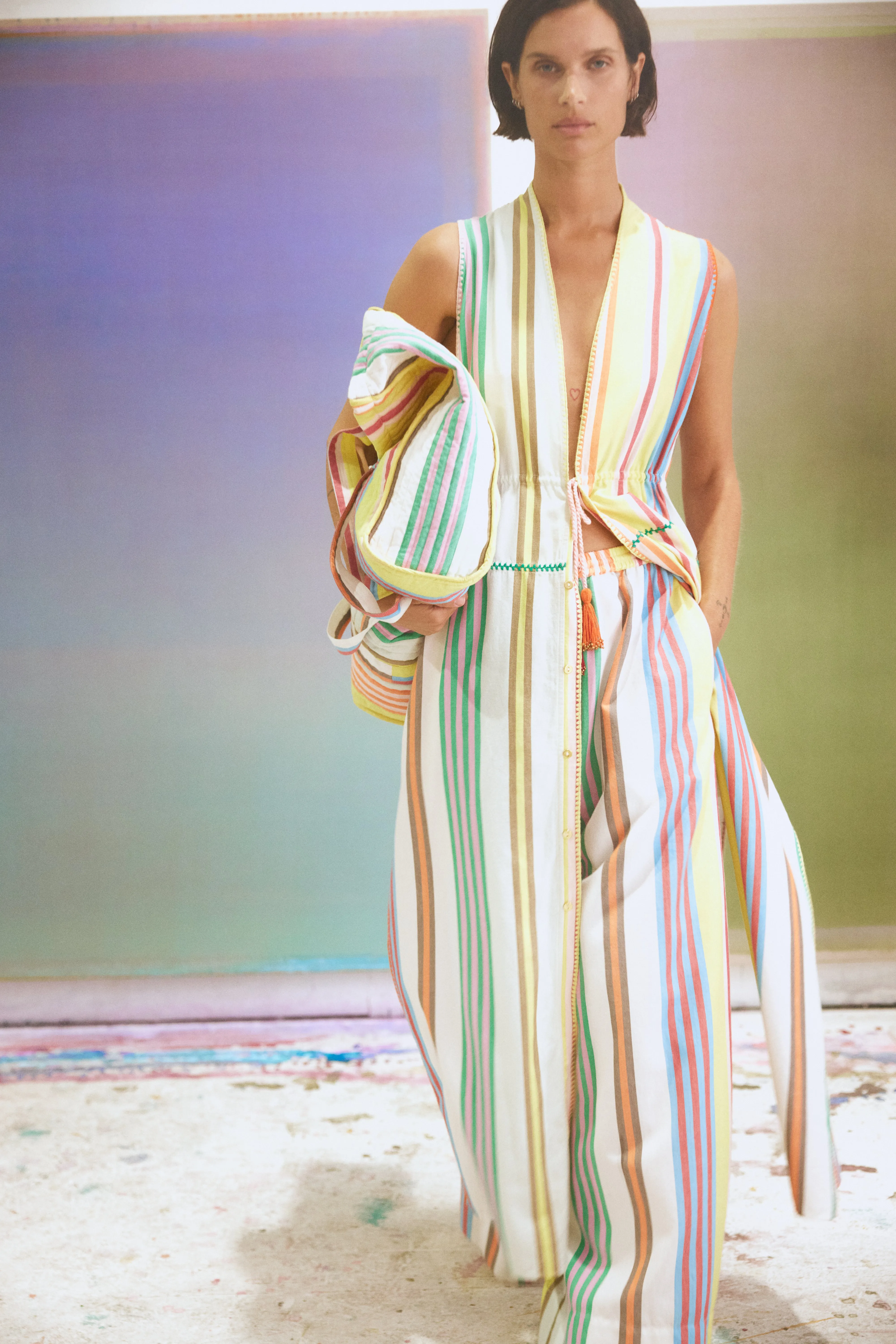Babylon Heraklion Stripe Dress