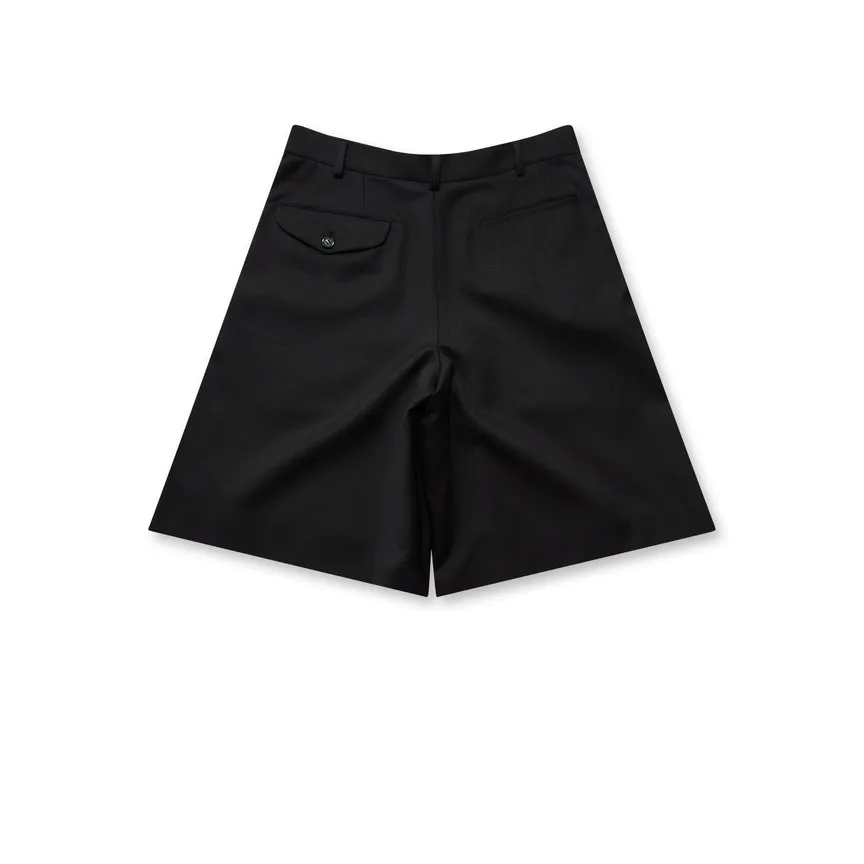BLACK Comme des Garçons Wool Gabardine Pants (Black)