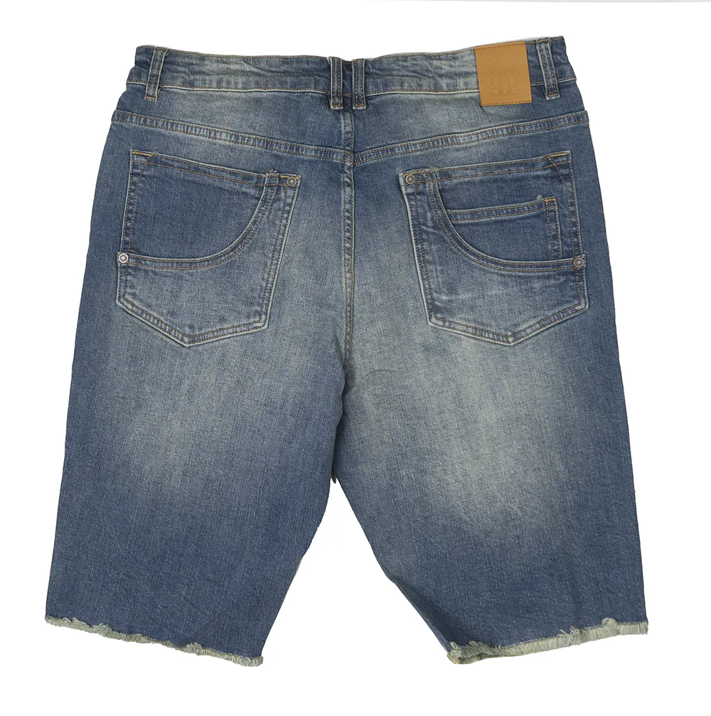 BORN FLY DENIM SHORTS MED STONE WASH - 2305D4740