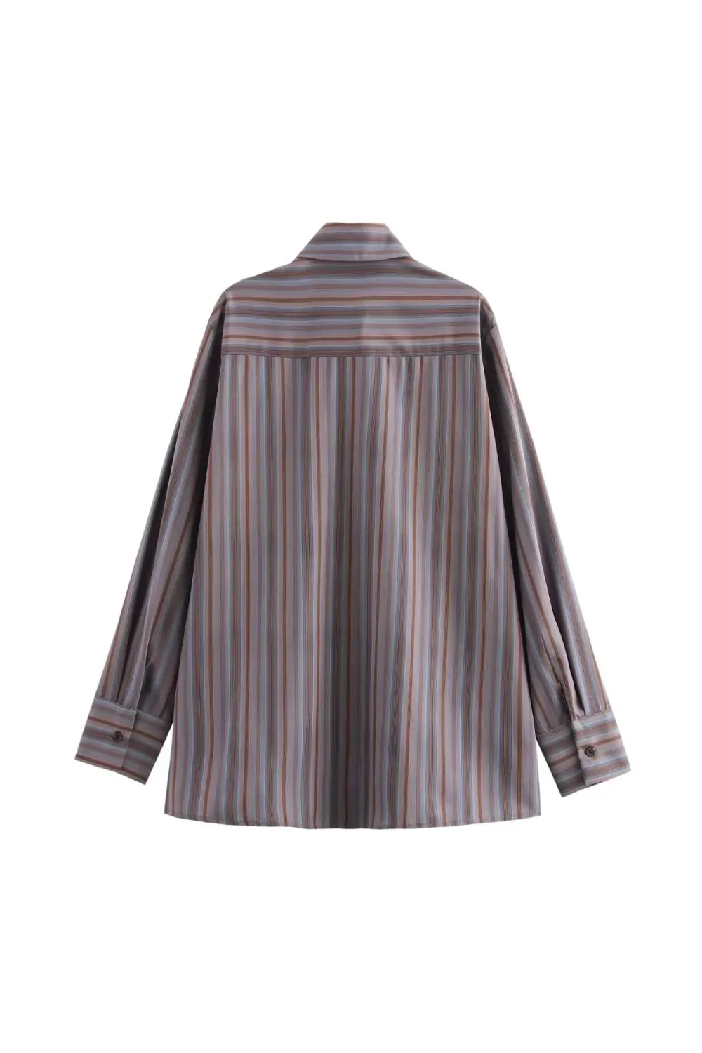 ‘Claire’ Casual Striped Long Sleeve Shirt
