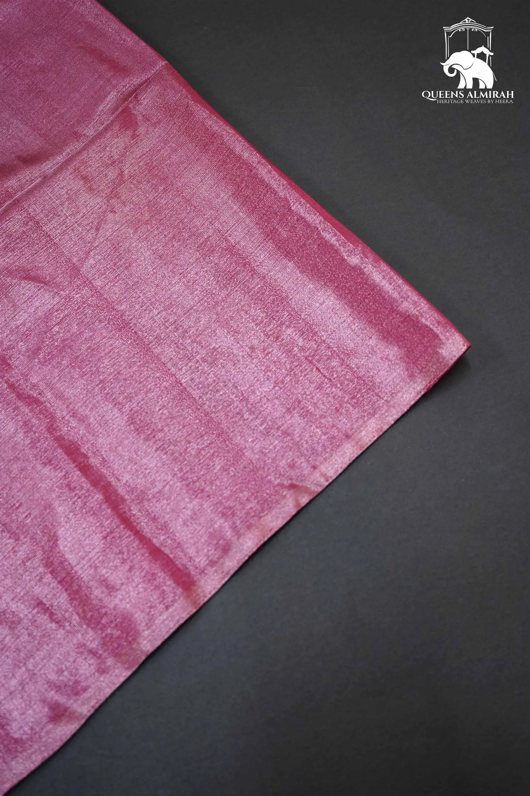 COOL BLUE WITH TURKISH PINK SOFT SILK SAREE