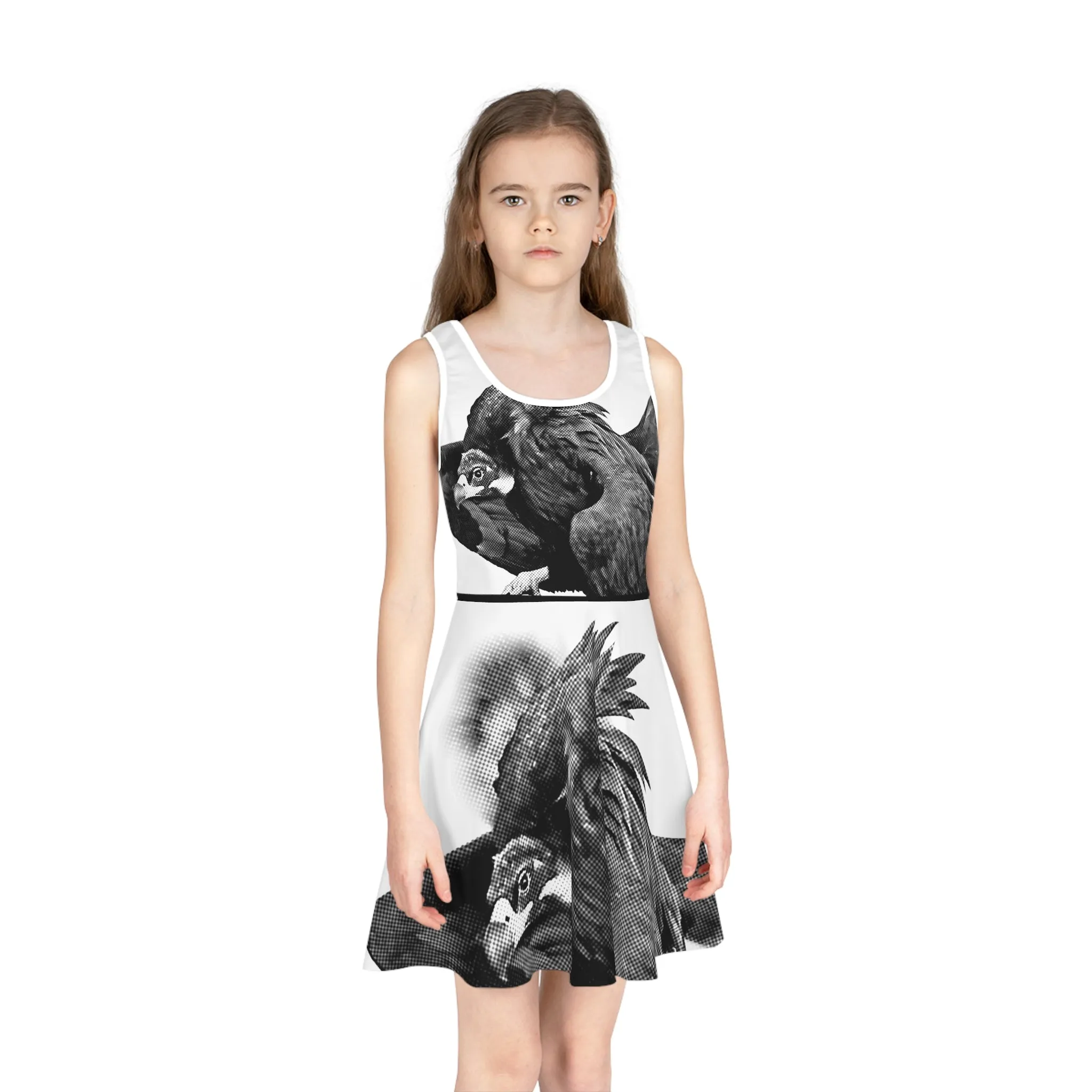 Creey Dave Sleeveless Sundress (AOP)