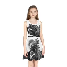 Creey Dave Sleeveless Sundress (AOP)