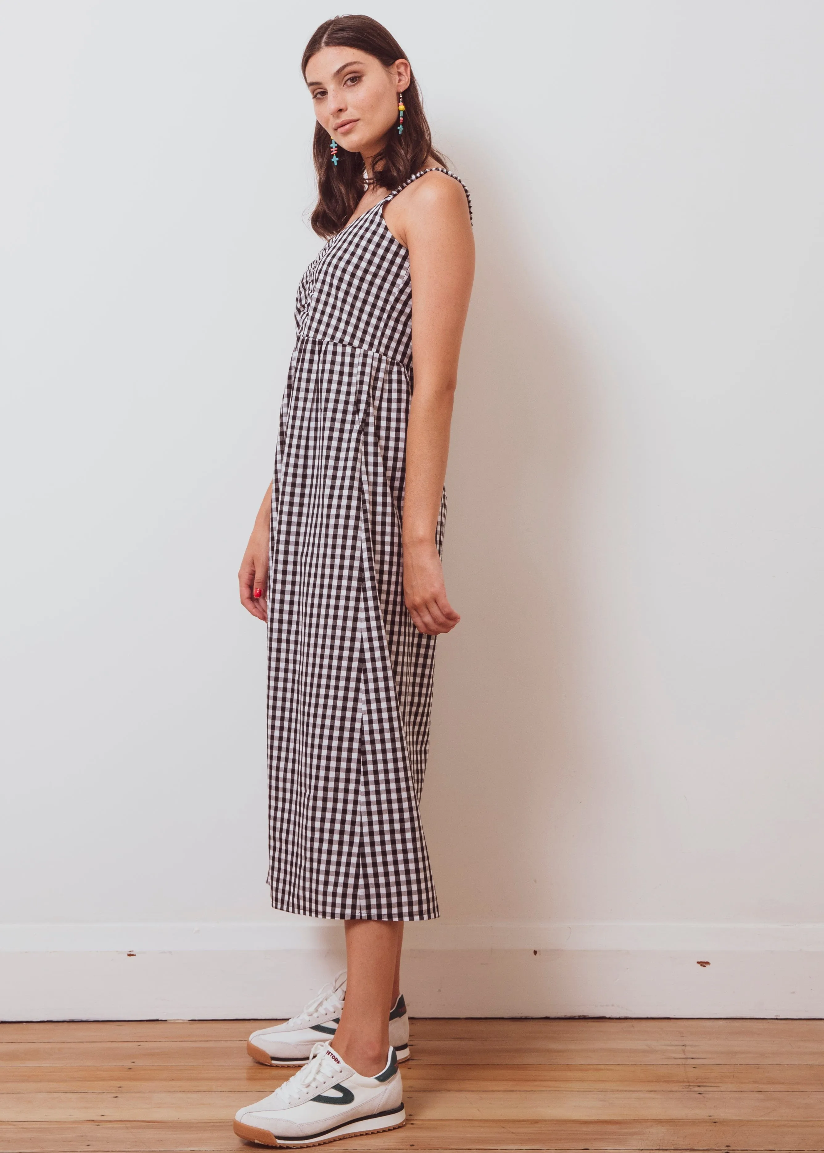 Dalston Gidget Dress Black Check