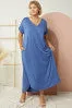 Entro Long sundress with cuffed sleeve