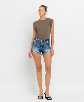 HIGH Rise Denim Shorts