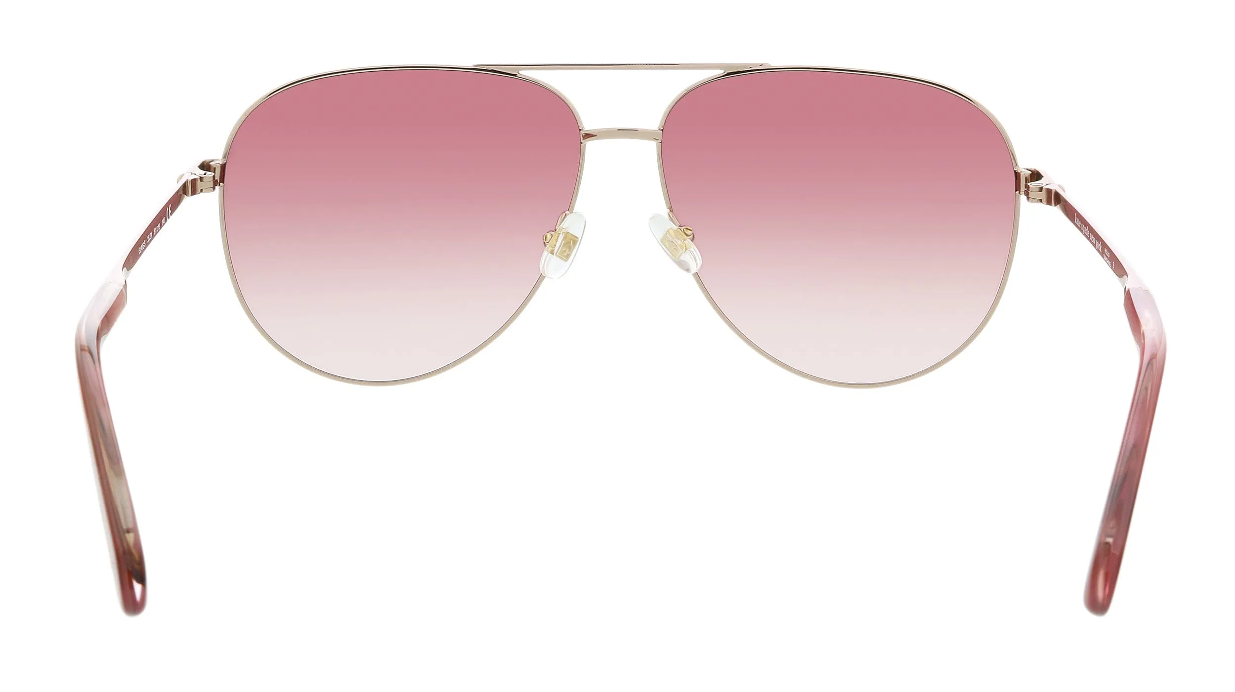KATE SPADE ISLAGS 035J 3X Gold Aviator Sunglasses