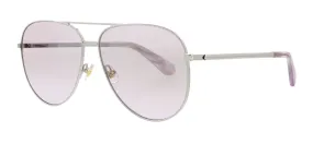 KATE SPADE ISLAGS 0B3V E8 Silver Violet Aviator Sunglasses