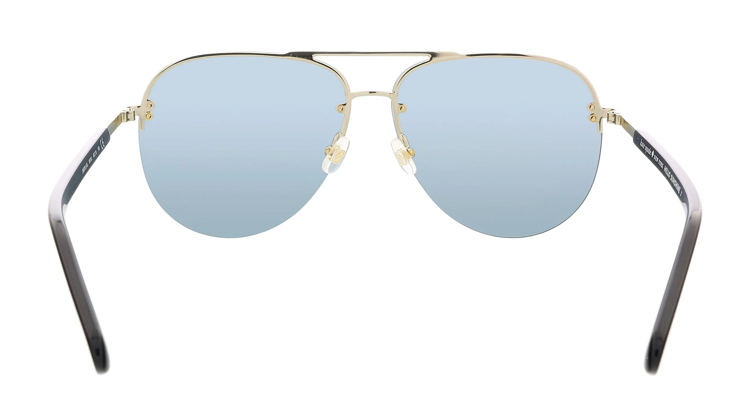 KATE SPADE JAKAYLAS 0807 0J Black Pink Aviator Sunglasses