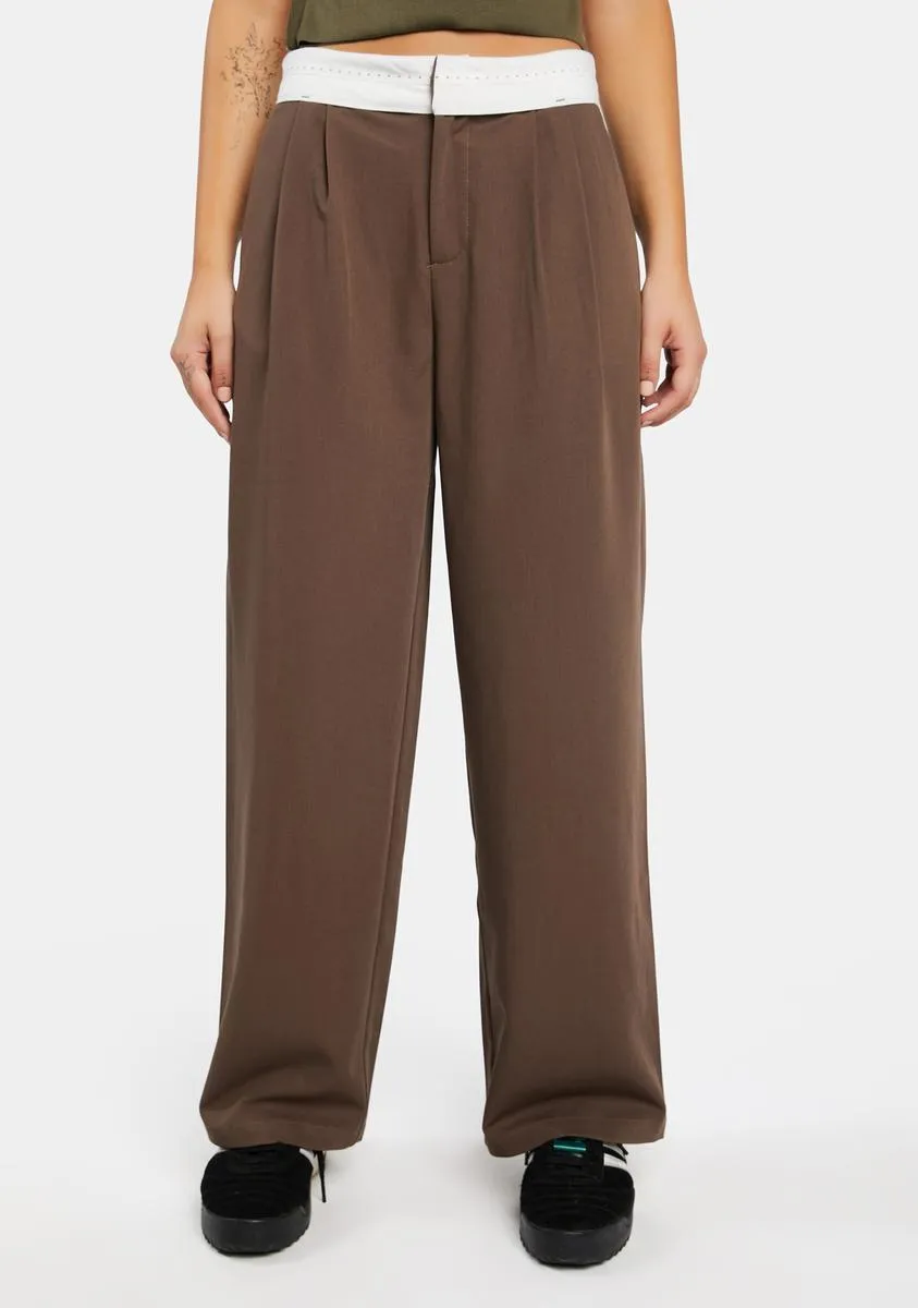 Leo Low-Rise Trousers