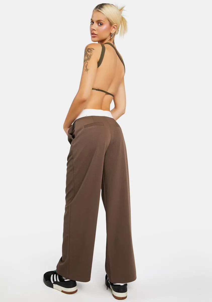Leo Low-Rise Trousers