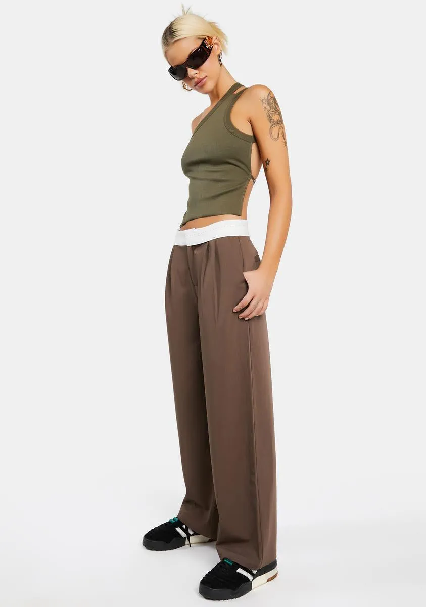 Leo Low-Rise Trousers