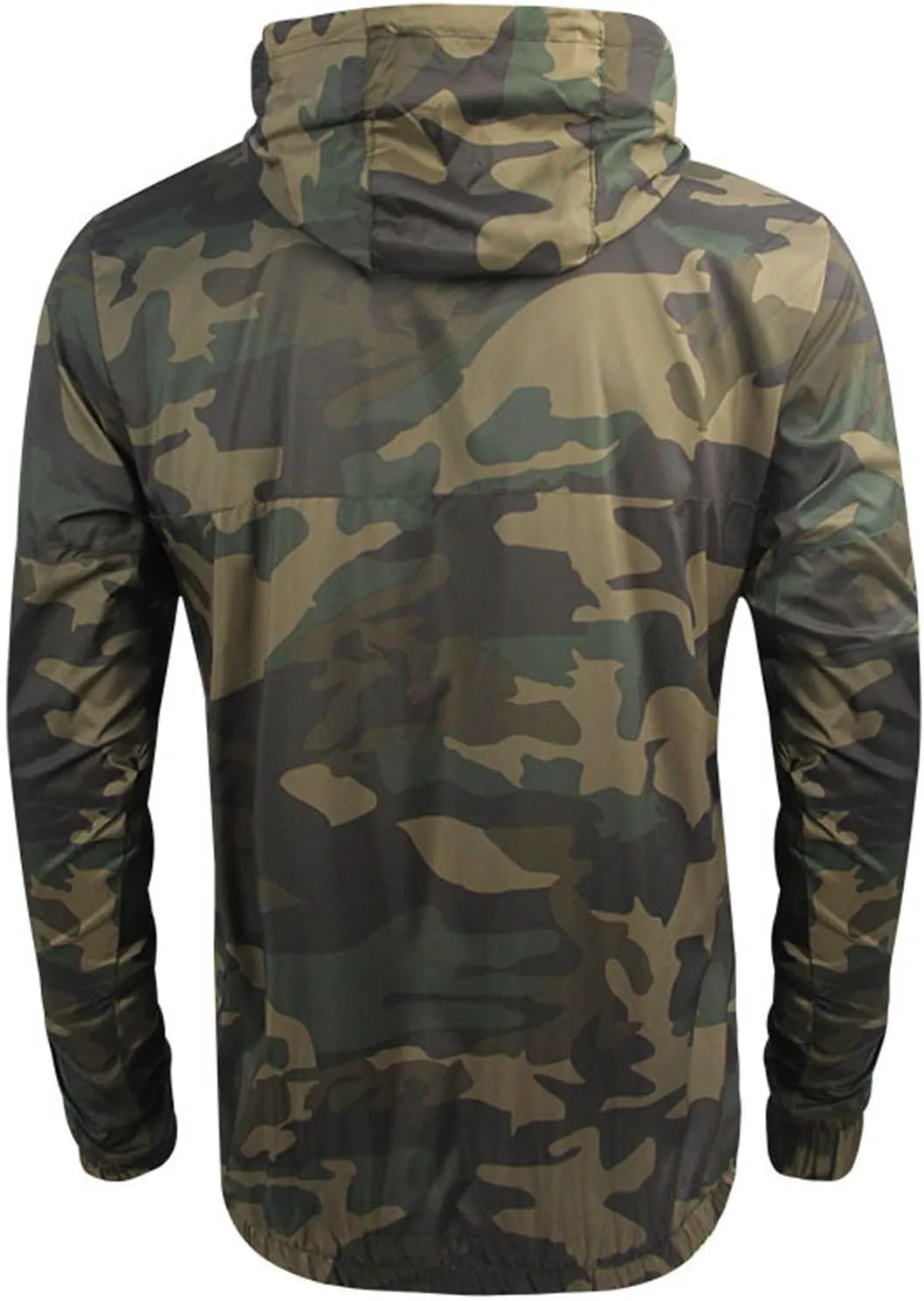 Mens Spring and Autumn Leisure Sports Mesh Breathable Hooded Jacket Coat Jackets with Hoods for Teens