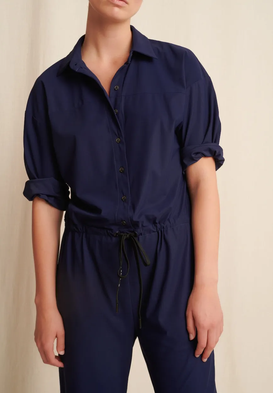 Mico Jumpsuit  Technical Jersey | Indigo