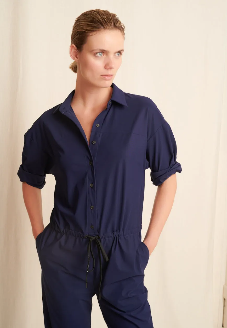 Mico Jumpsuit  Technical Jersey | Indigo
