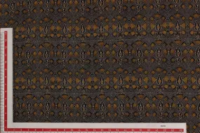 Mustard Geometrical Print Fabric