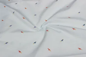 Powder Blue Cotton Poplin Fabric