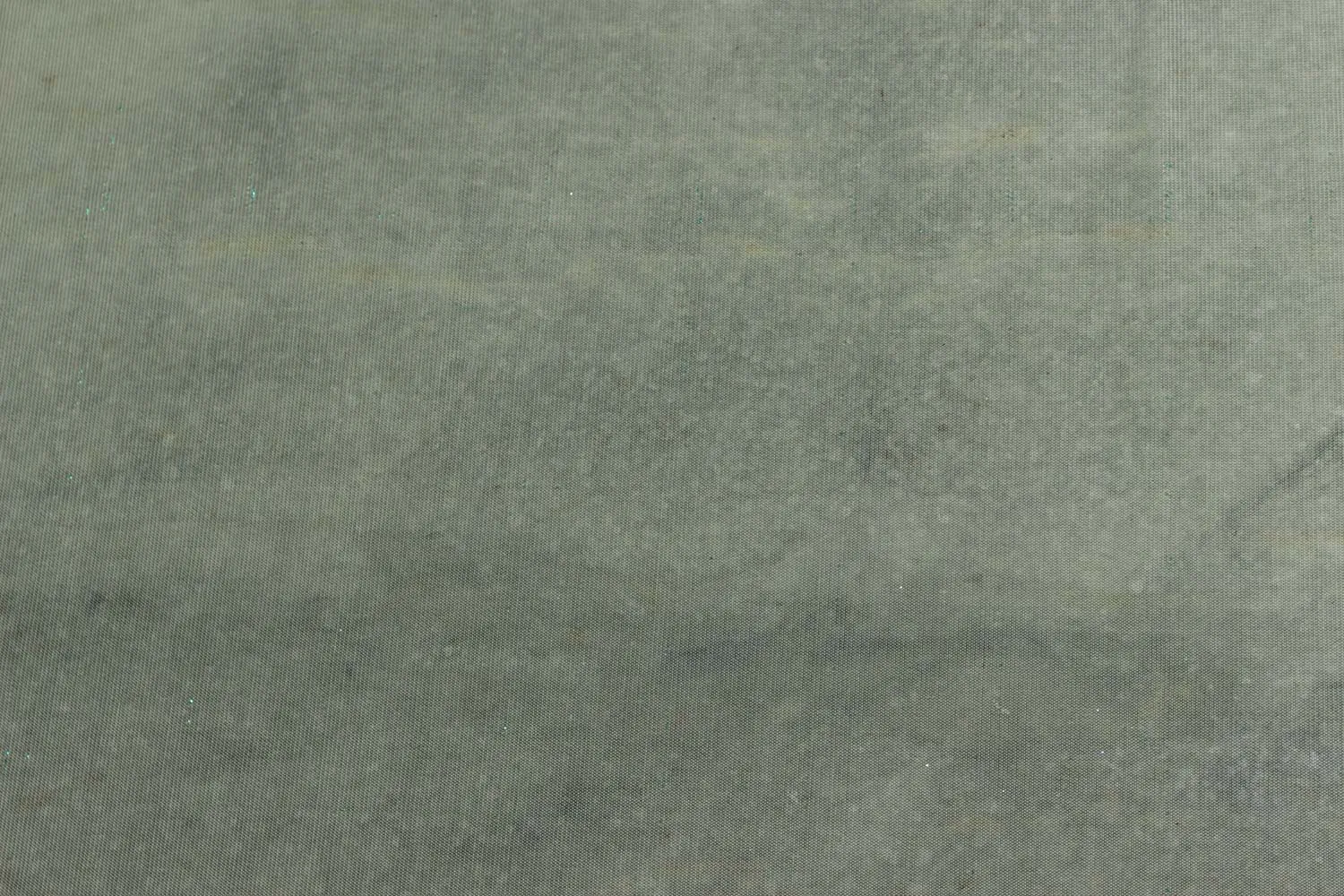 Precut 2.5 Metres Green Lurex Knitted Fabric