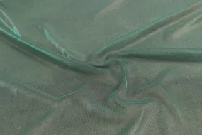 Precut 2.5 Metres Green Lurex Knitted Fabric