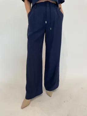 Sydnie Pleated Pants - Midnight