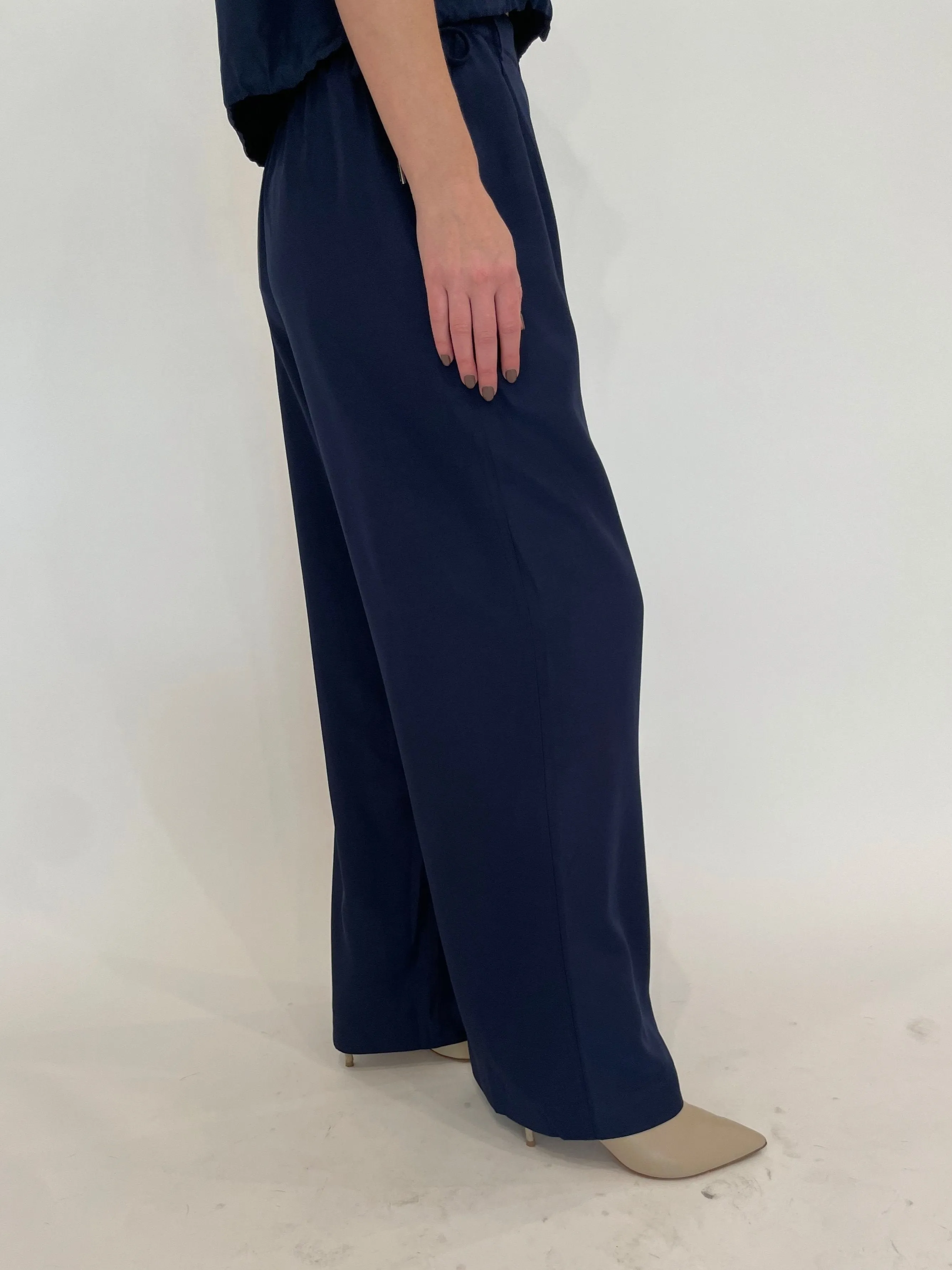 Sydnie Pleated Pants - Midnight