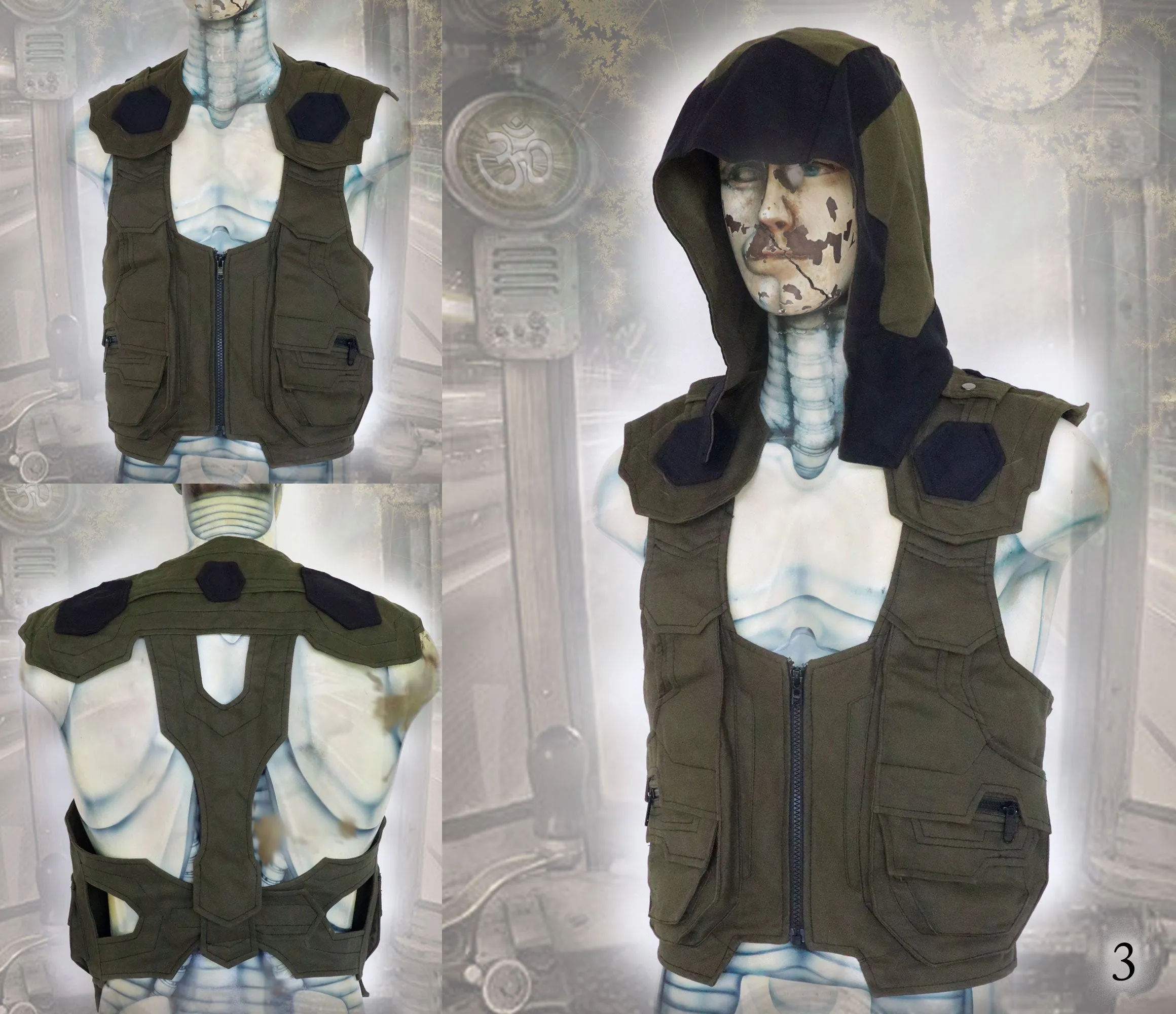 Teleporter Vest Hood