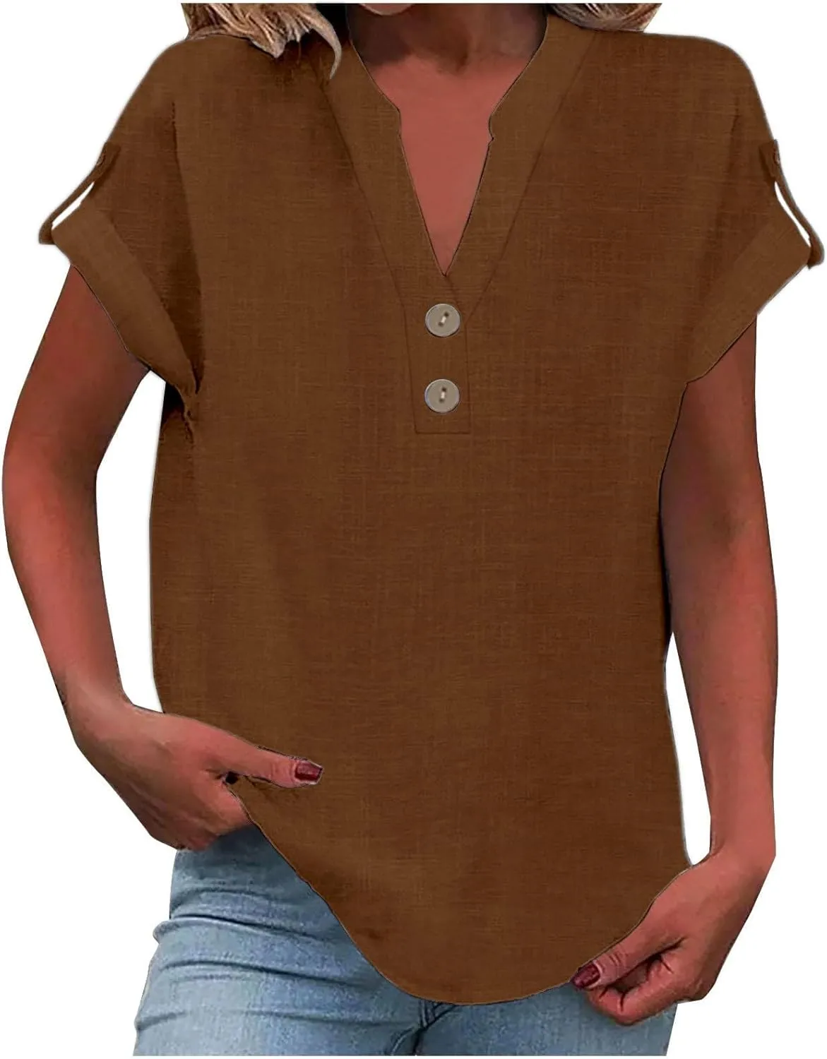 White Button Down Shirt Women Lace Elegant Shirt Fashion Solid Color Elegant Blouse Short Sleeve Comfy Soft Tee Ladies