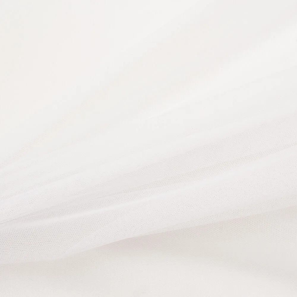 White Polyamide Tulle