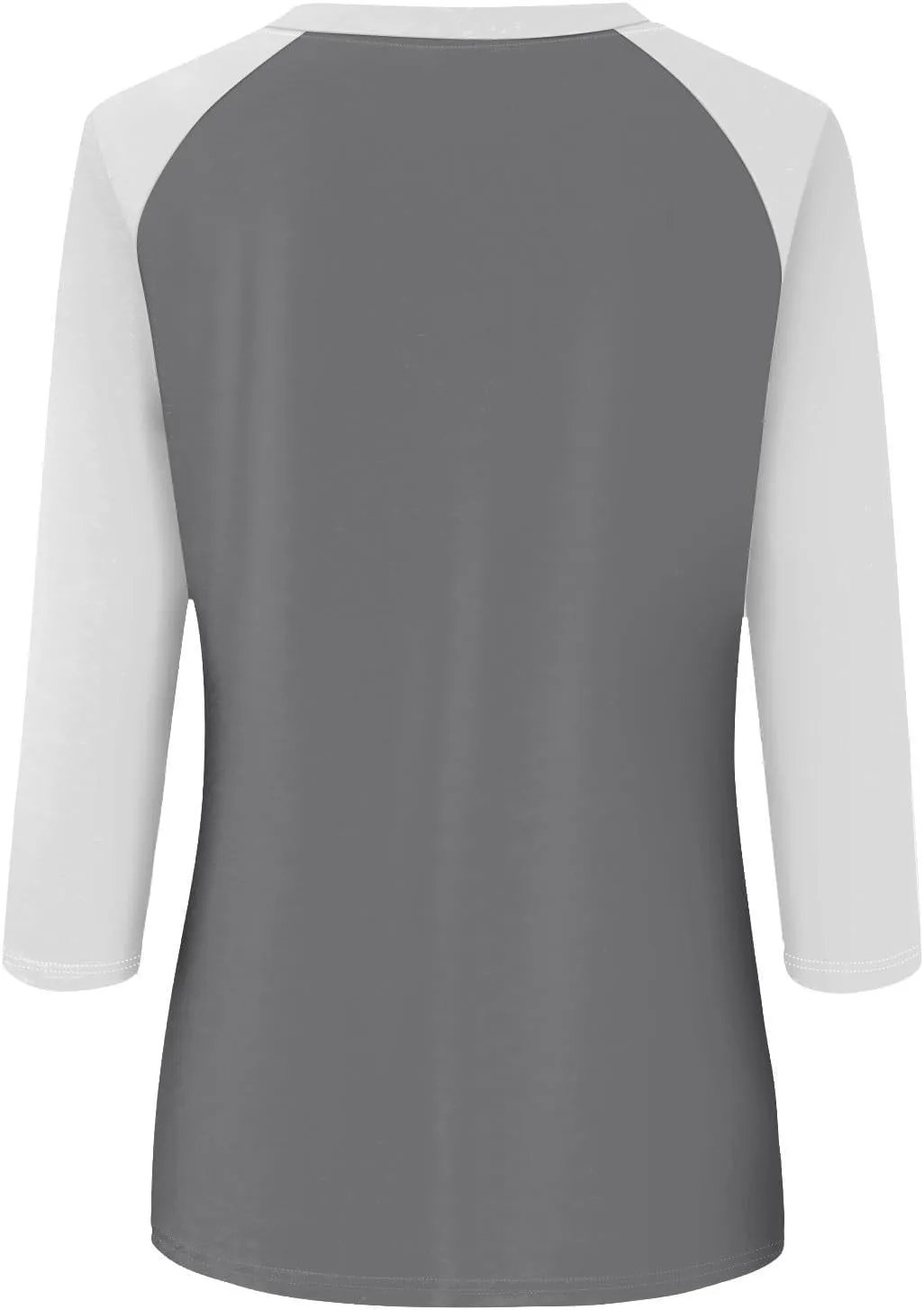 Womens Color Block Tee Crewneck 3/4 Sleeve Summer Top Pullover Lightweight Stretch Soft T Shirts 2025 Trendy Outfits